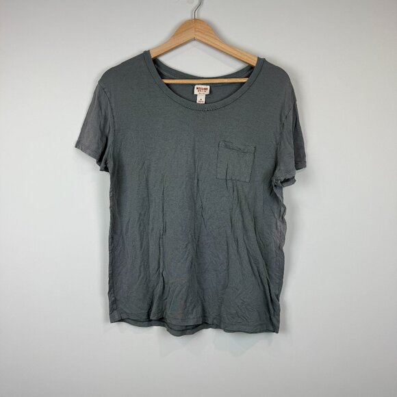 Mossimo Women's Light Gray T-Shirt, Size M - Picture 1 of 6